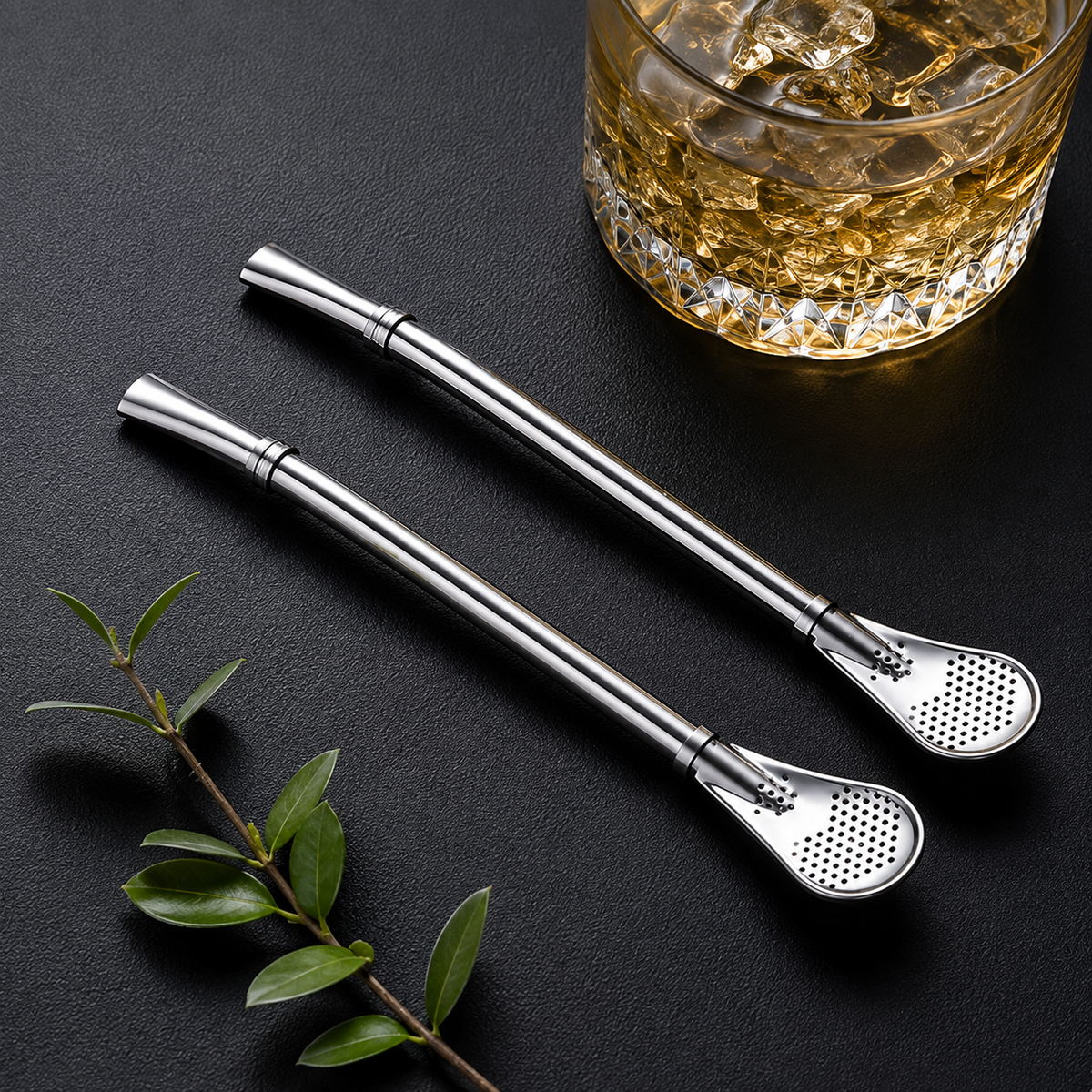 Sip & Strain™ – 2-in-1 Smart Straw