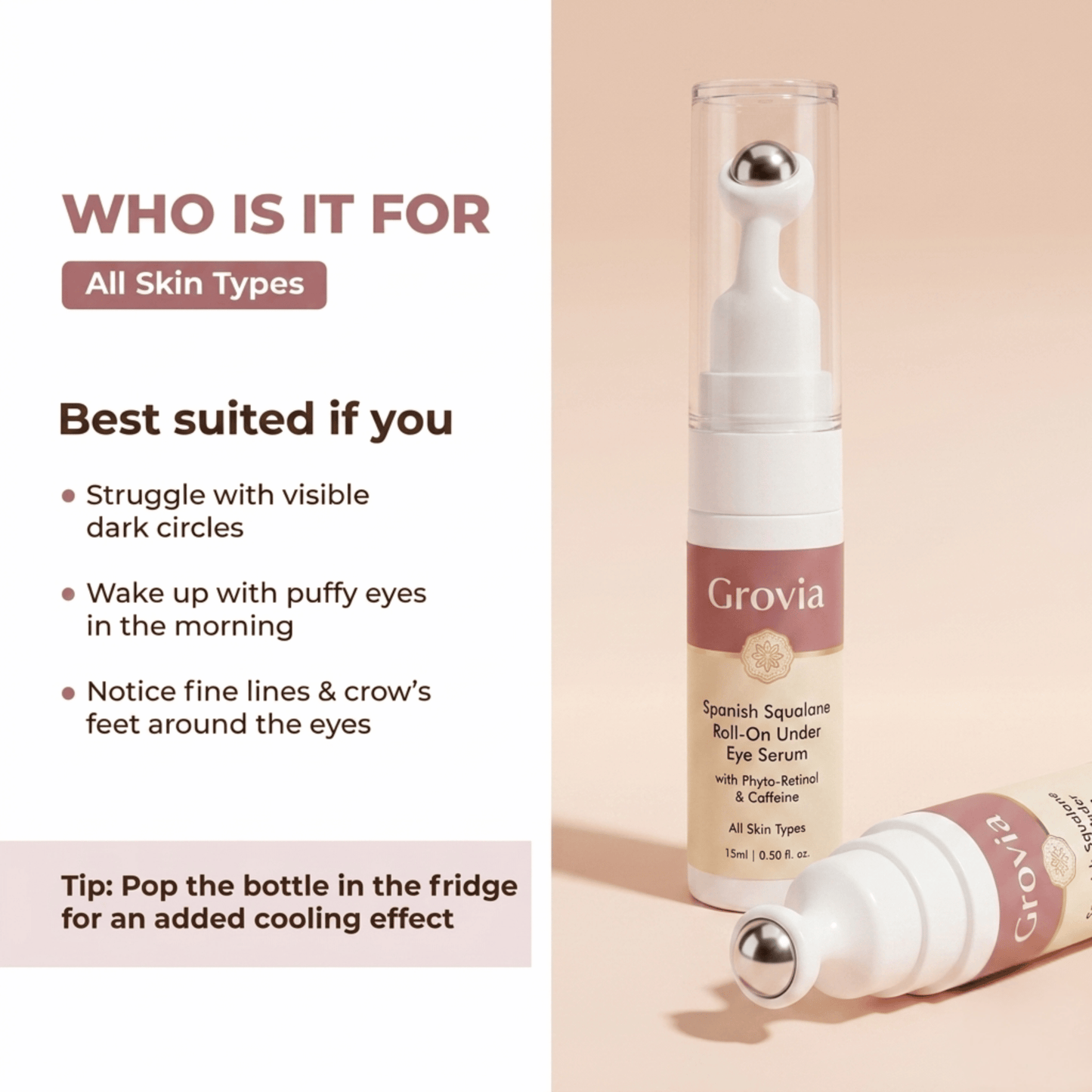 EyeVera™ - Roll on Under Eye Serum