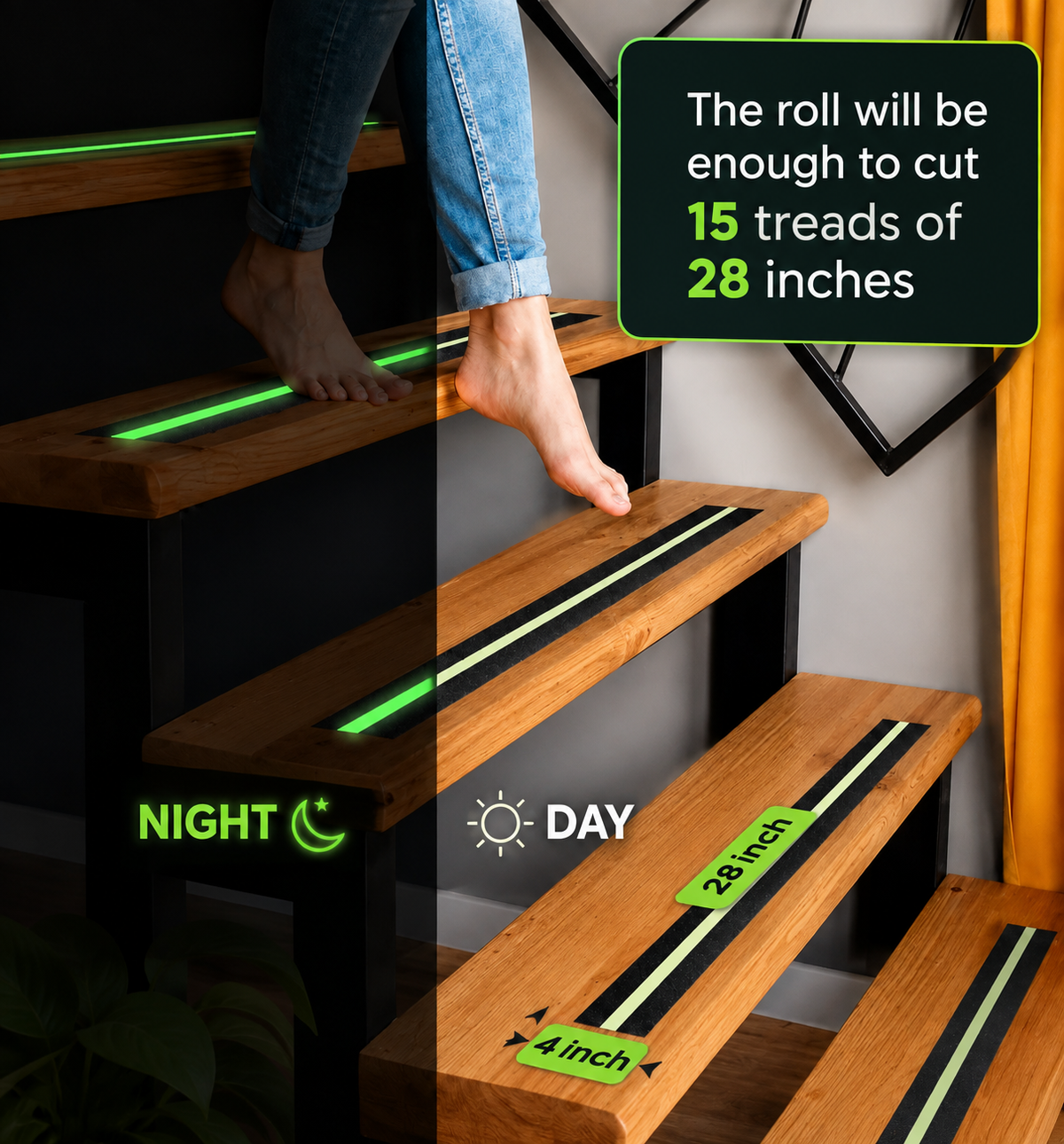 GlowGuard™ - Anti-Skid Safety Tape