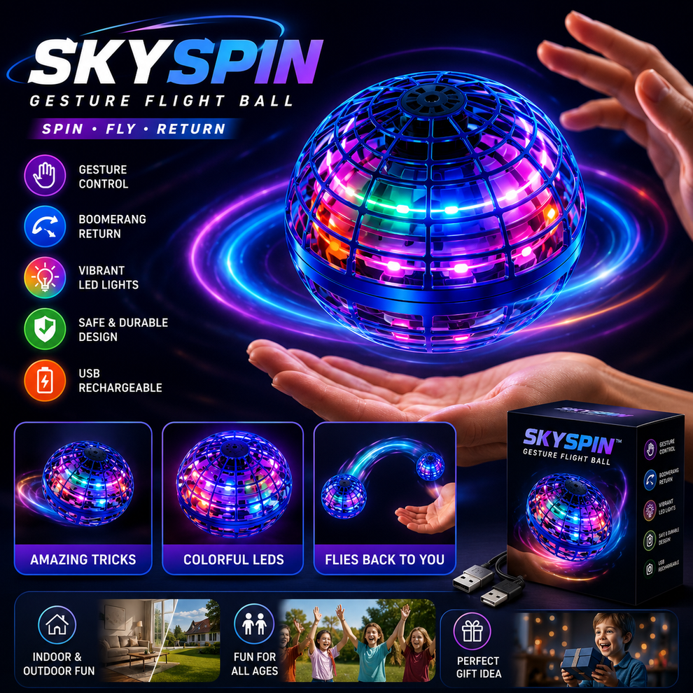 SkySpin™ Gesture Flight Ball – Grovia