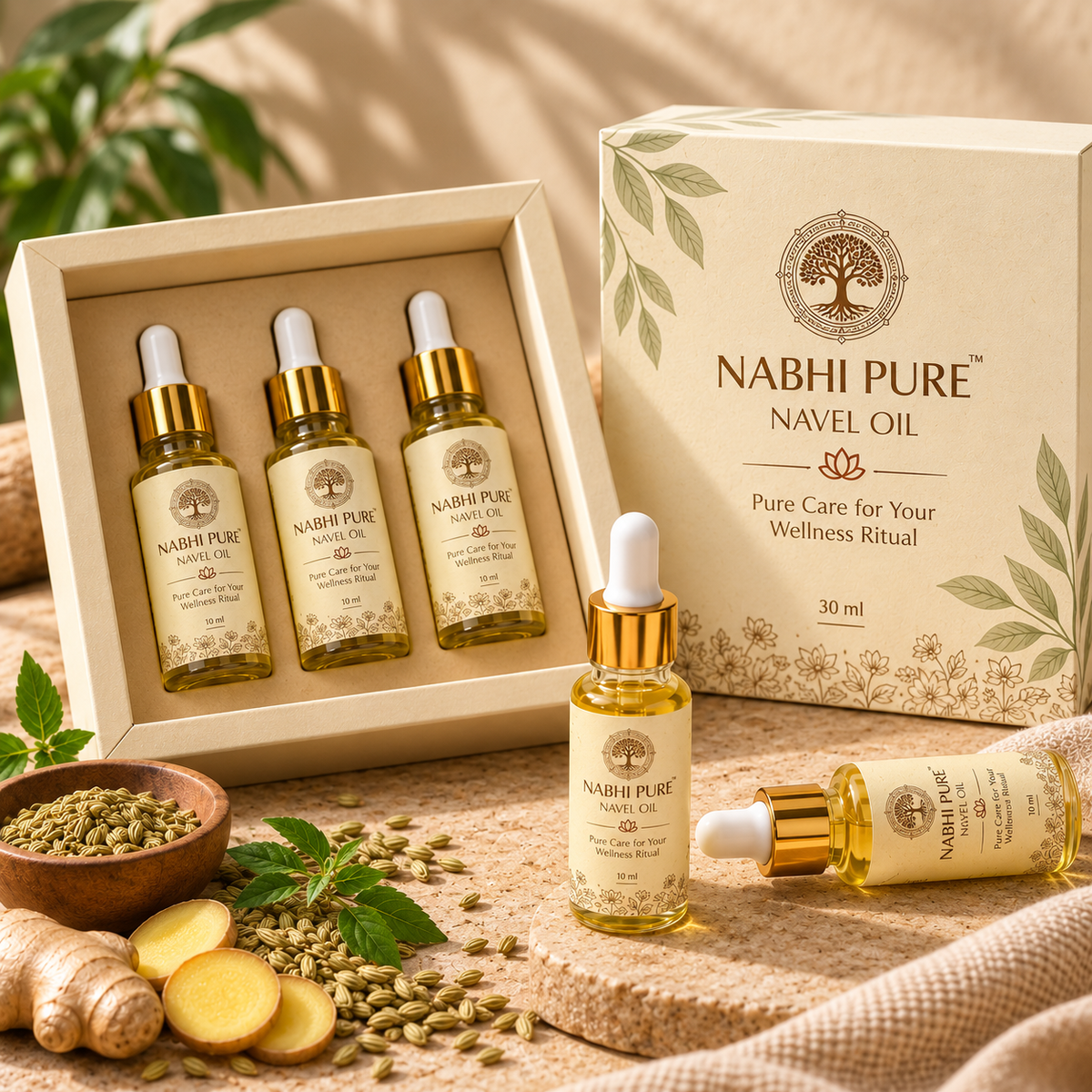 NabhiPure | Balanced Belly Button Oil