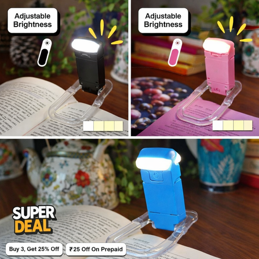 BookBright™ - USB Rechargeable Book Reading Light