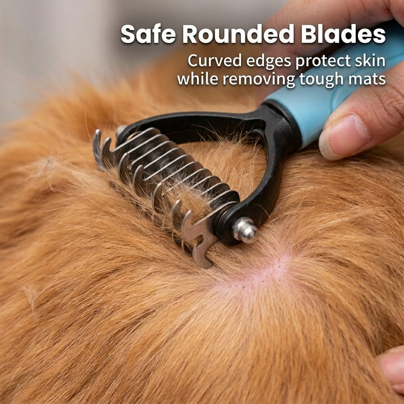 FurFlow™ Professional Detangling Tool
