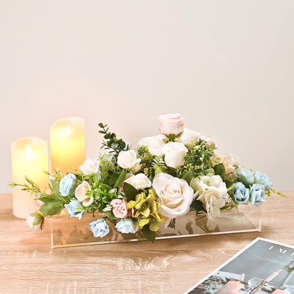 LuxeFlora™ – Acrylic Flower Vase