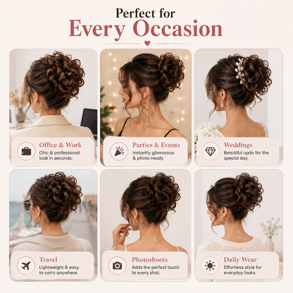 Veloura Bun™ - Instant Volume Hair Bun