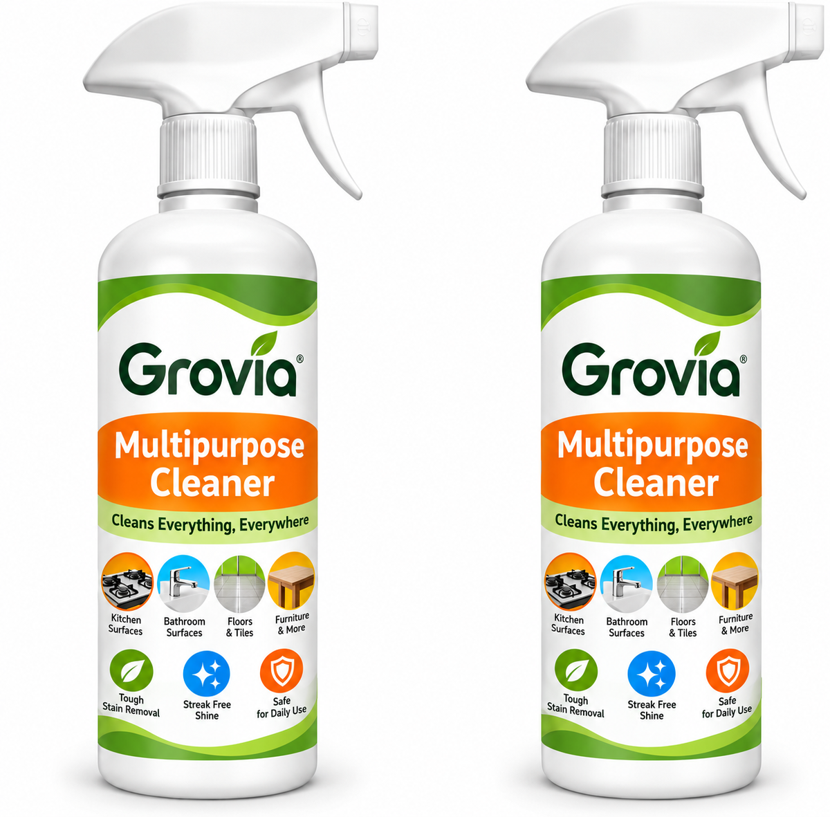 Grovia multipurpose cleaner spray - product photo
