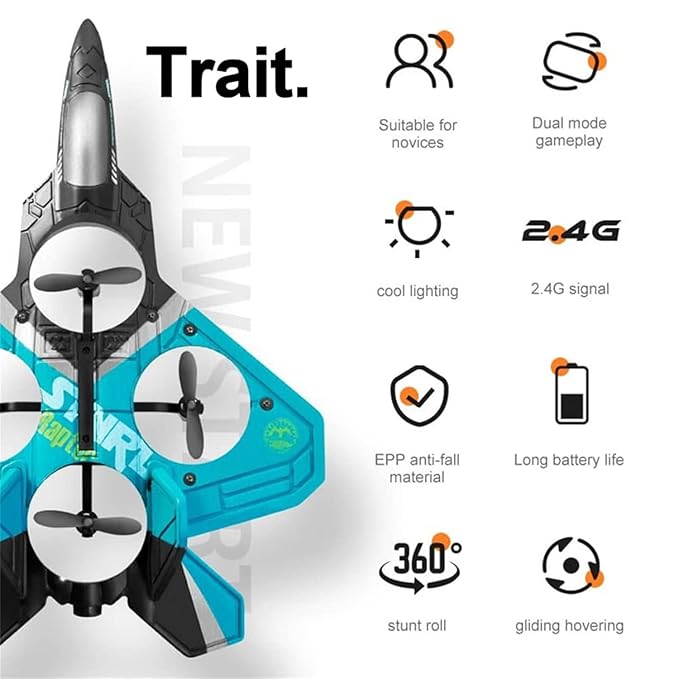 Fighter Jet Quadcopter Drone