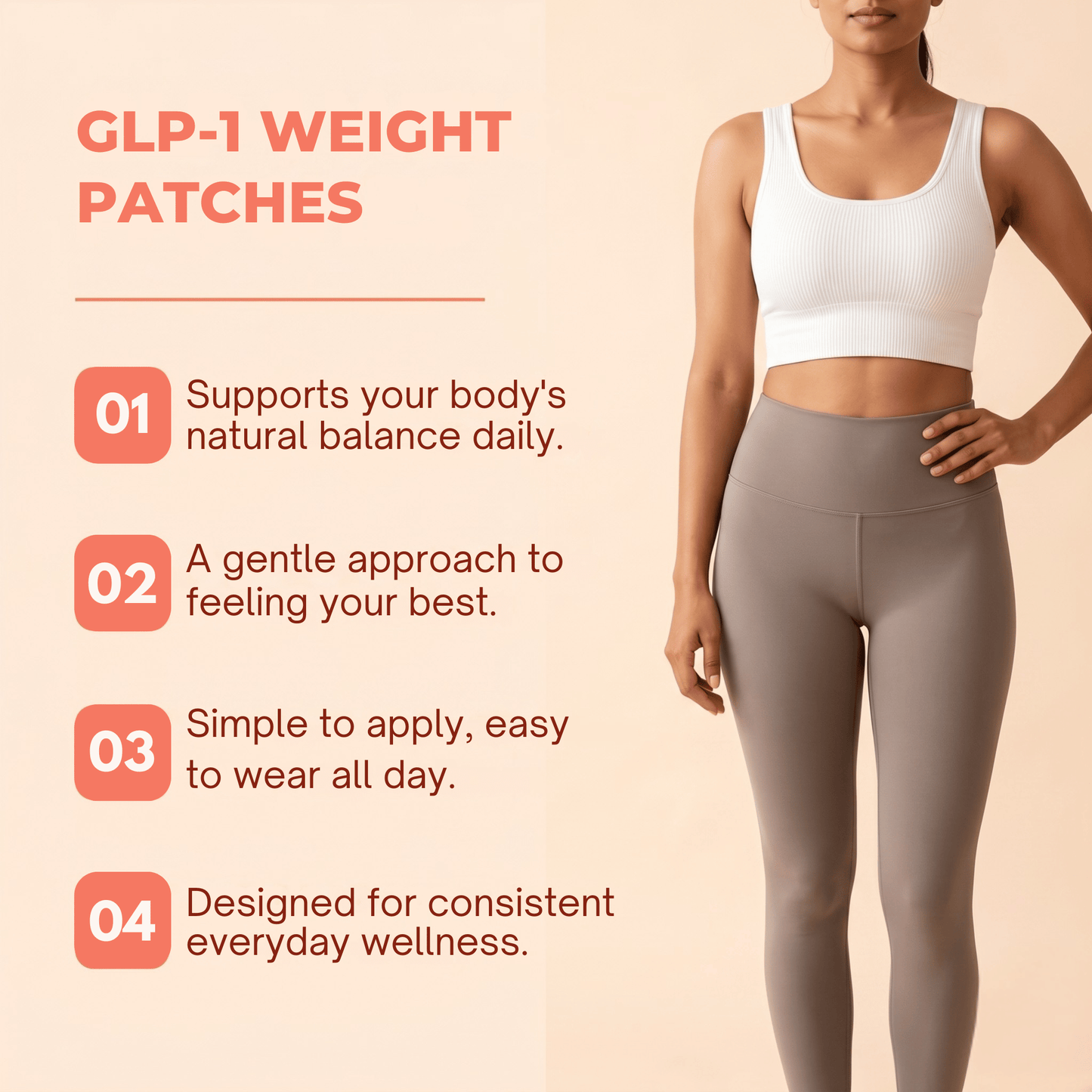 GLP 1 Patches -  Support Appetite Control & Weight Loss