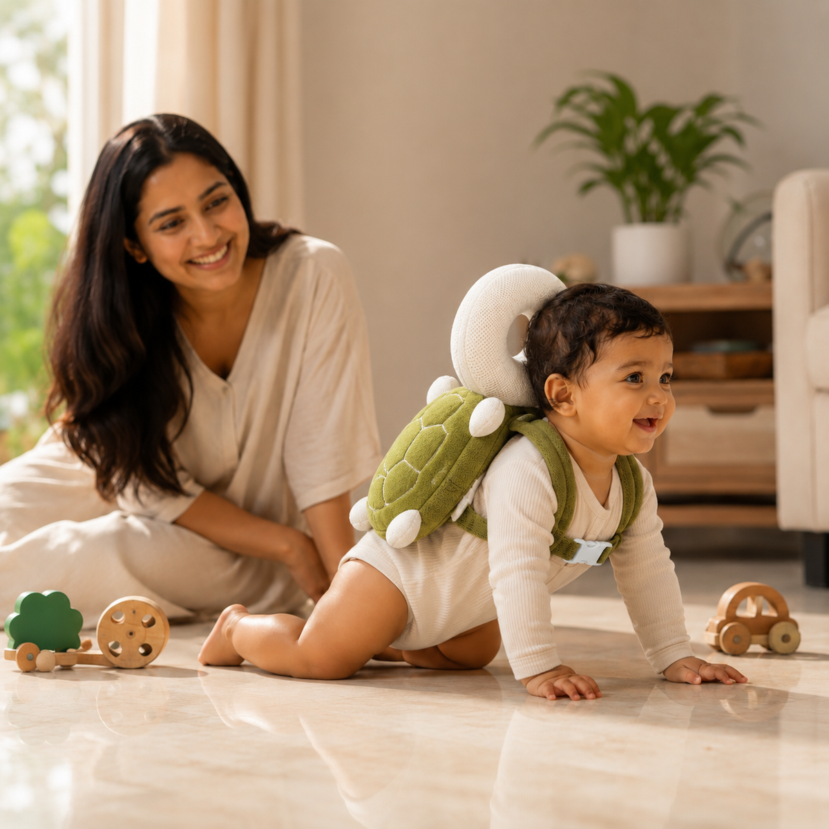 CushionNest™ – Baby Head & Back Protector