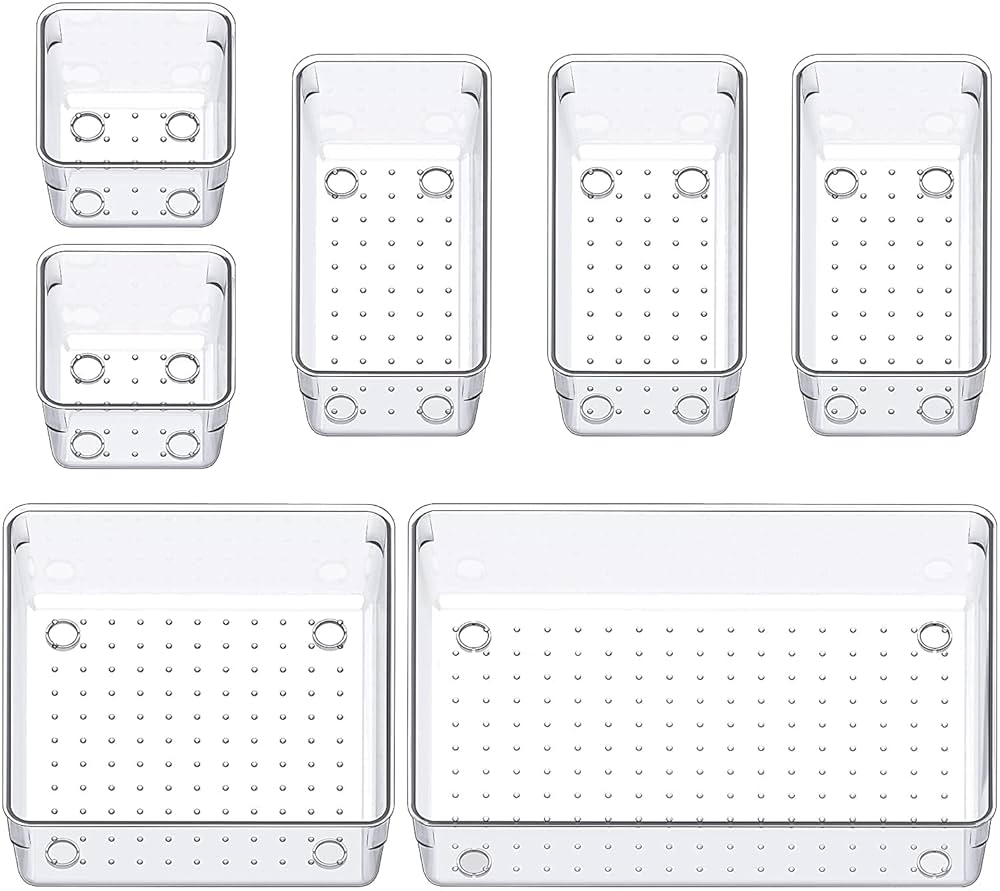 SortTray | Clear Drawer Organizer Tray