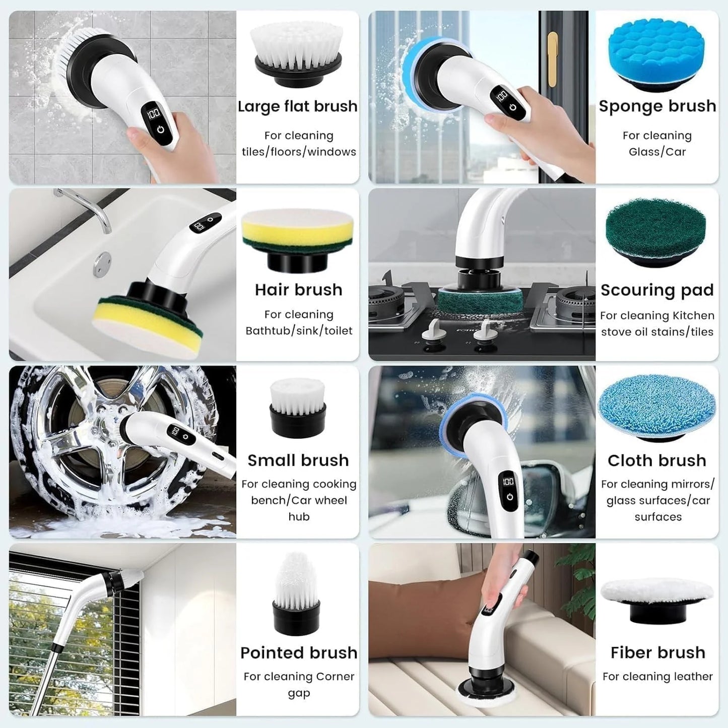 ShineMate™ | 7-in-1 Effortless Cleaning Tool