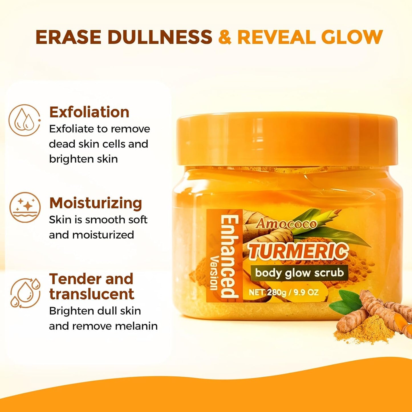 Golden Glow™ - Turmeric Exfoliating Scrub