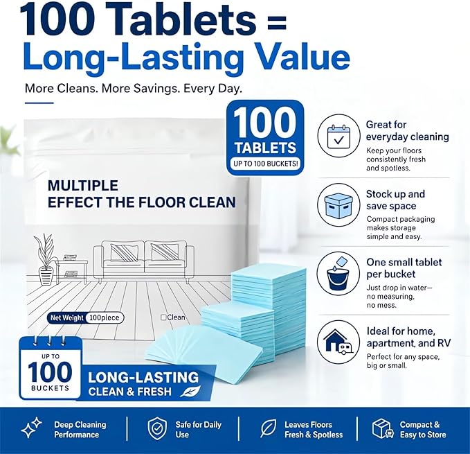 Clean Ease™ - Floor Cleaning Sheets