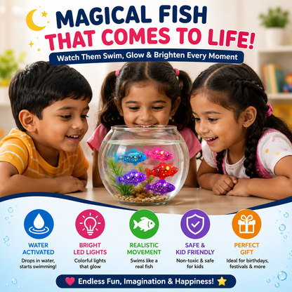 NemoFish™ – LED Swimming Robot Fish Toy
