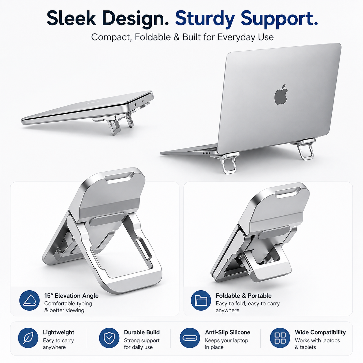 DeskRise™ - Laptop Elevation Stand