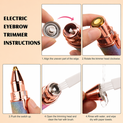 Flawless 2-in-1 Facial Trimmer