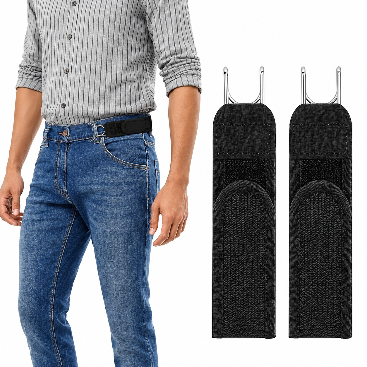 buckle less belt
