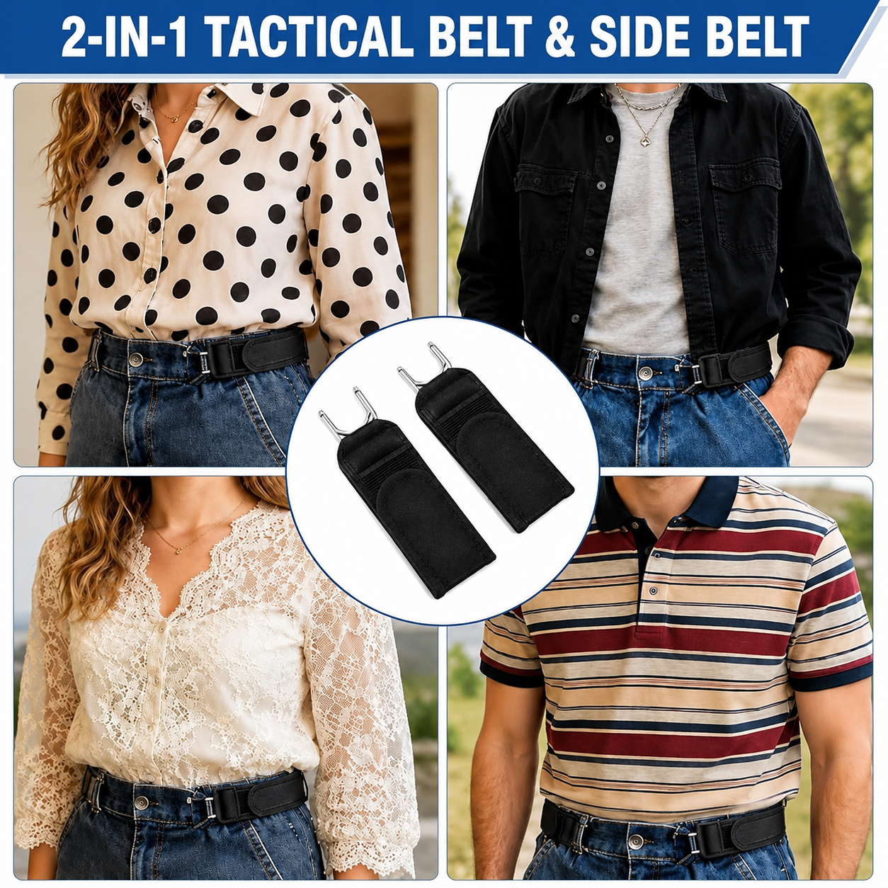 buckle less belt