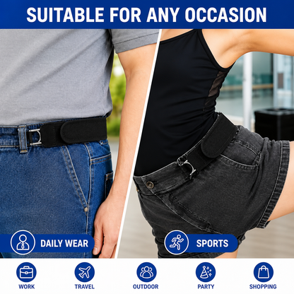 buckle less belt