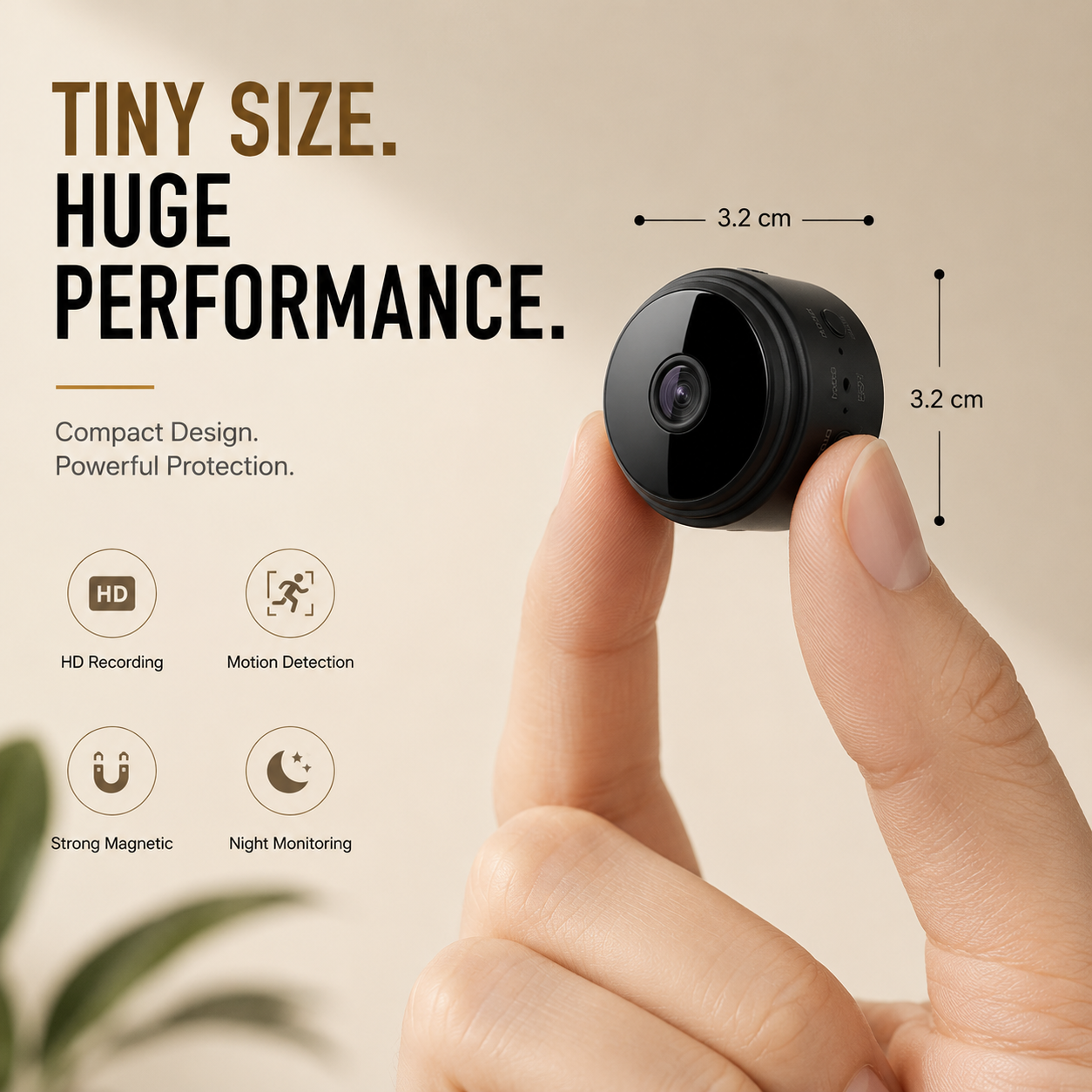 Magnet Eye™ Mini HD Cam