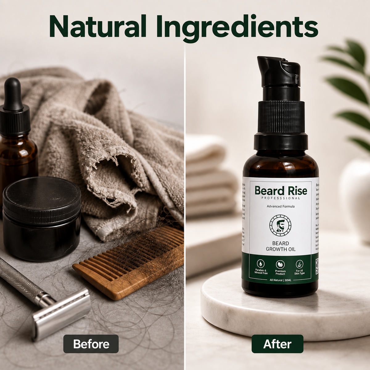 Beard Rise™ - Beard Growth Oil