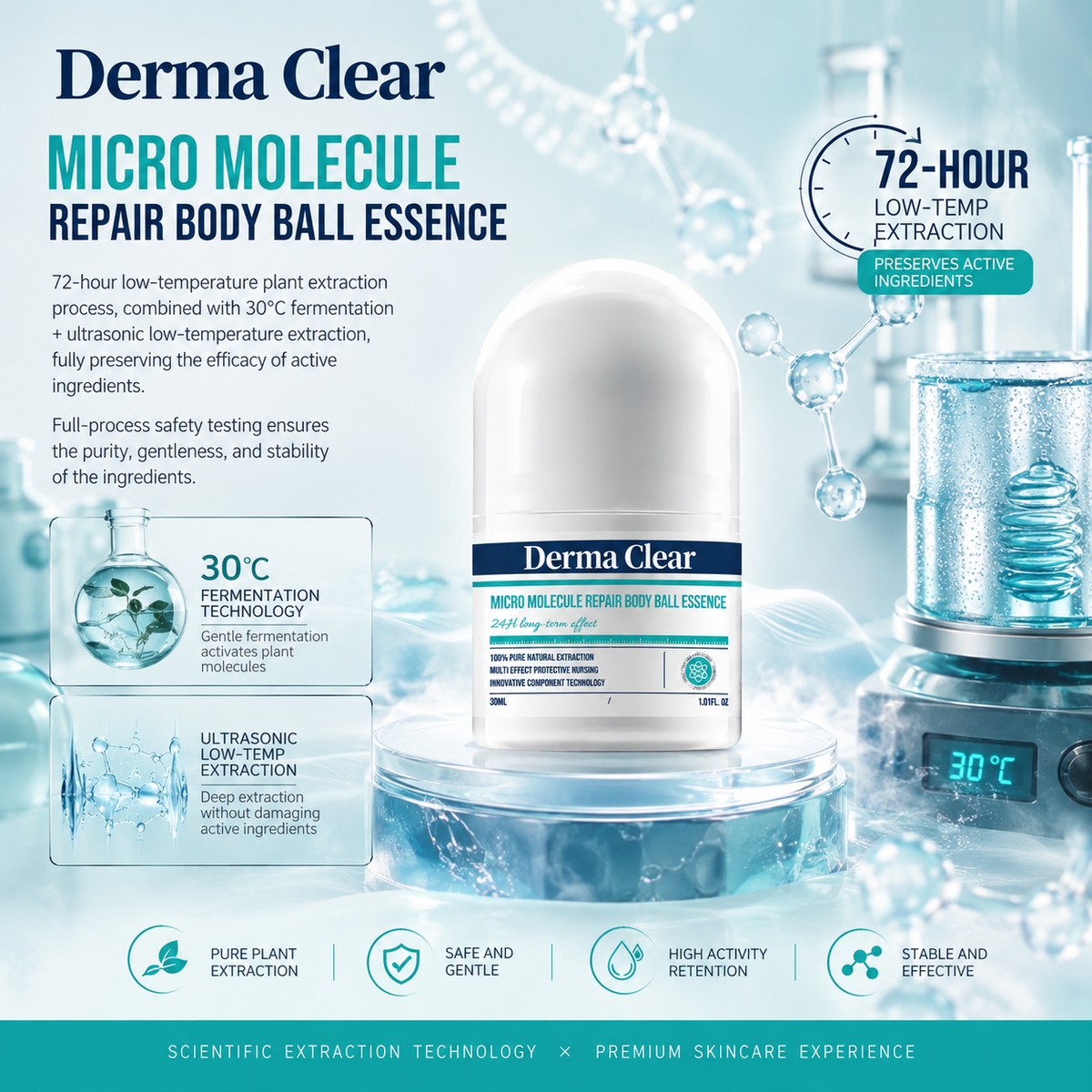 Derma Clear™ - Micro Molecular Serum