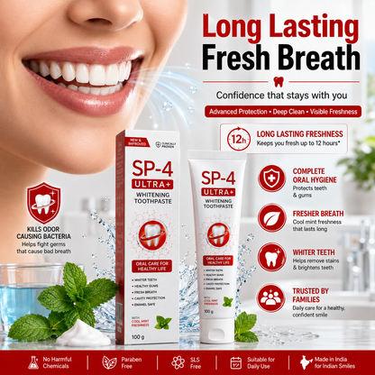 Oraluxe™ Probiotic Whitening Toothpaste