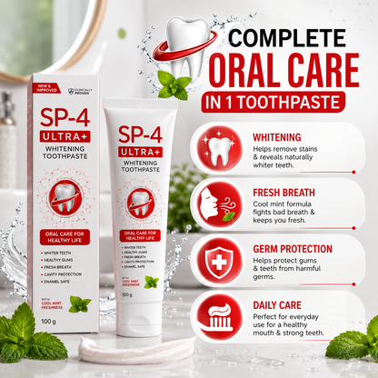 Oraluxe™ Probiotic Whitening Toothpaste