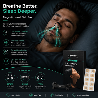 SleepEase™ Magnetic Nasal Strips