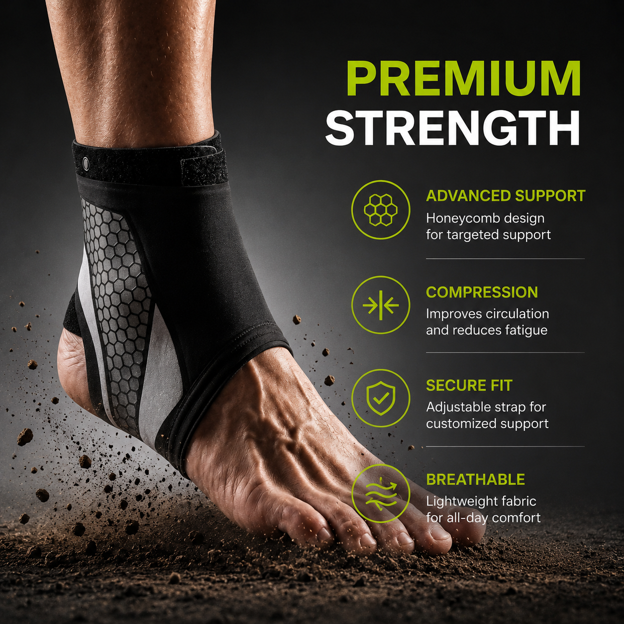AnkleShield 360™ Compression Brace