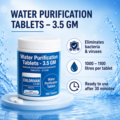 TankPure™ - Water Purification Tablets