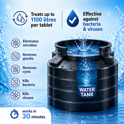 TankPure™ - Water Purification Tablets