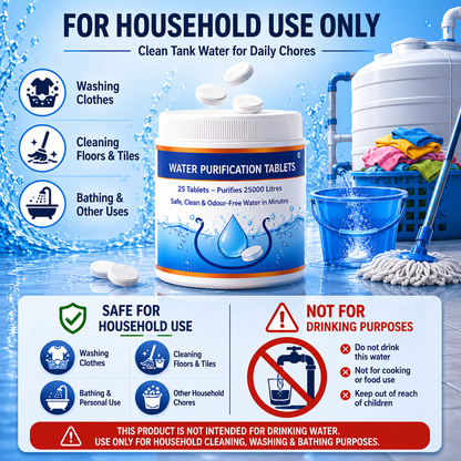 TankPure™ - Water Purification Tablets