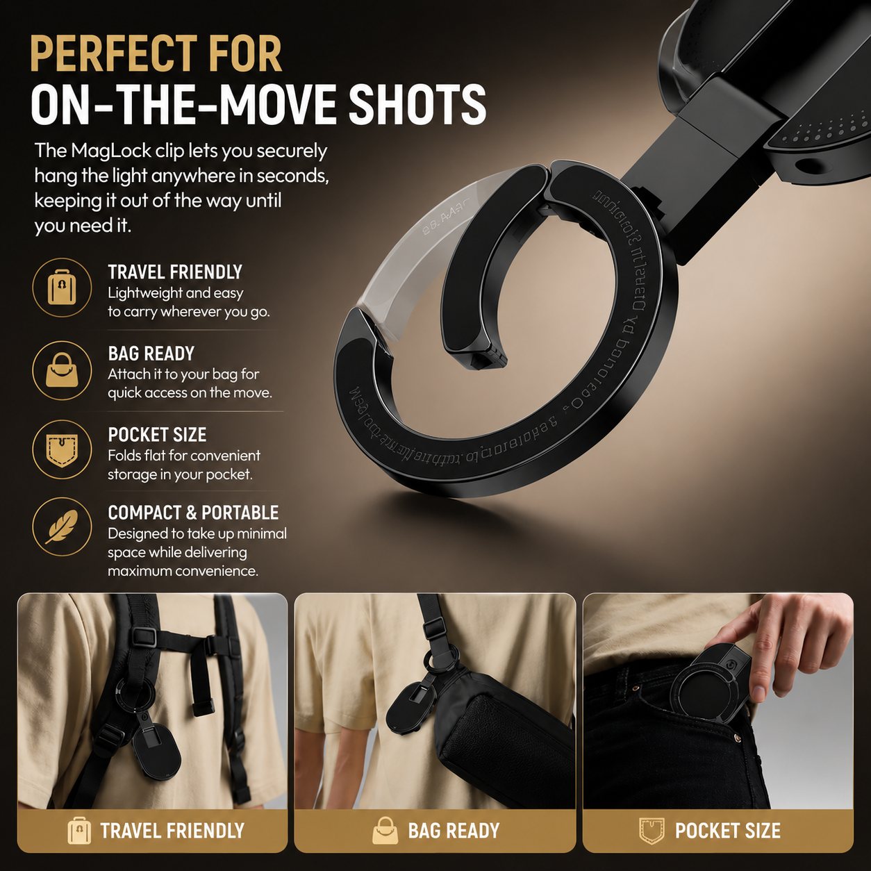 GripFlex™ - Magnetic Phone Stand