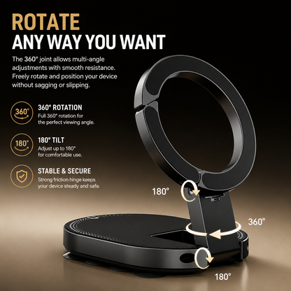 GripFlex™ - Magnetic Phone Stand