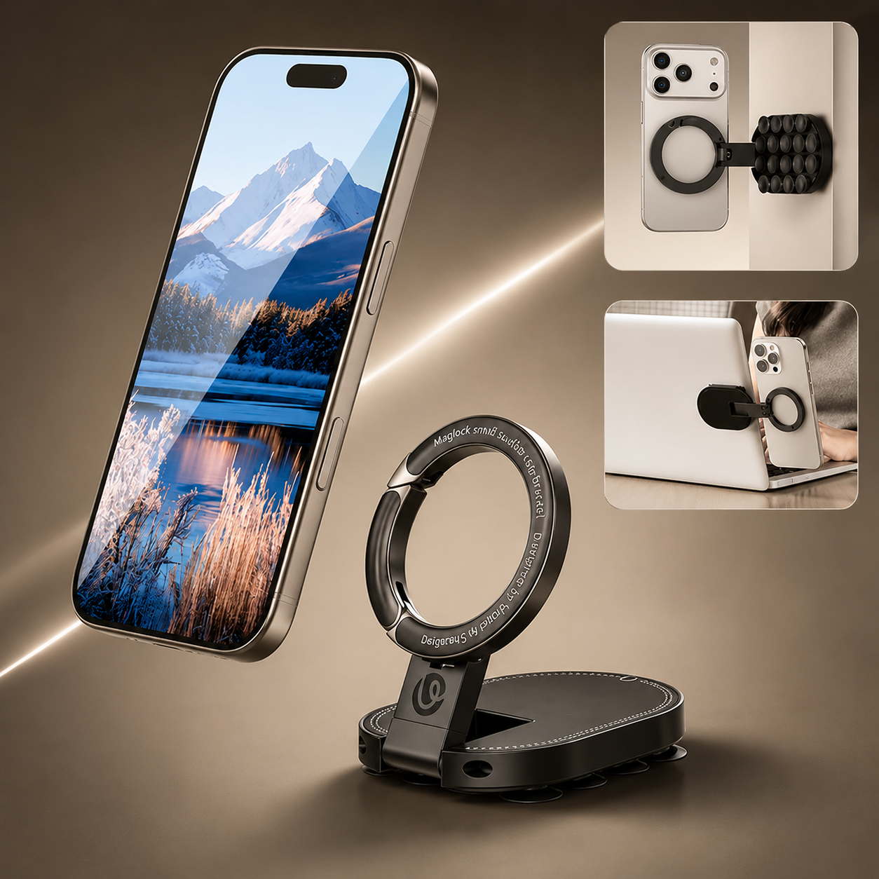 GripFlex™ - Magnetic Phone Stand