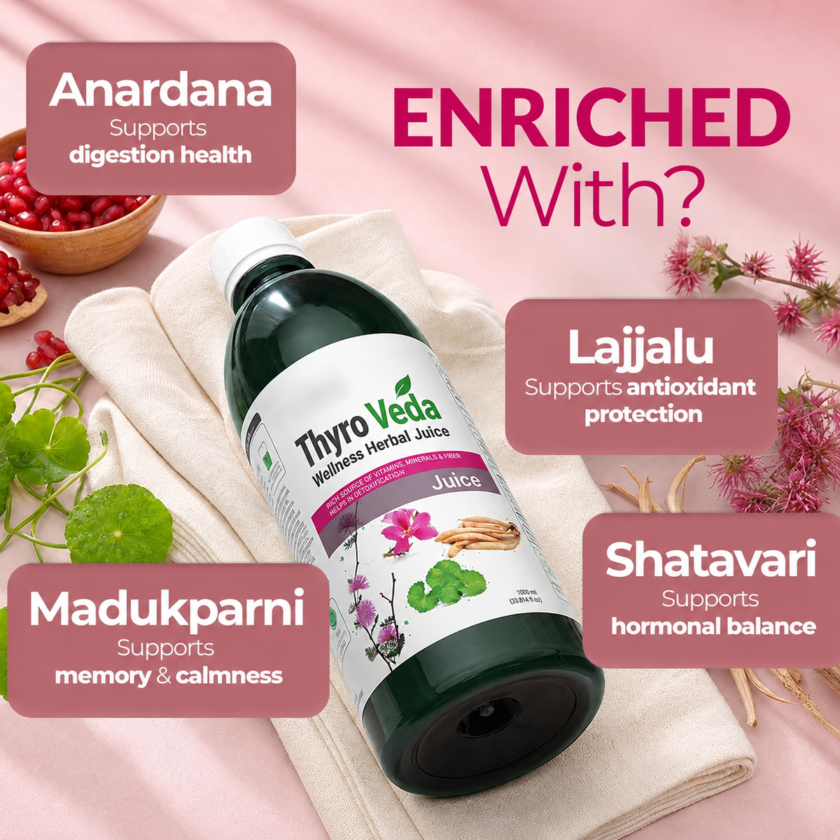 Thyro Veda™ - Wellness Herbal Juice