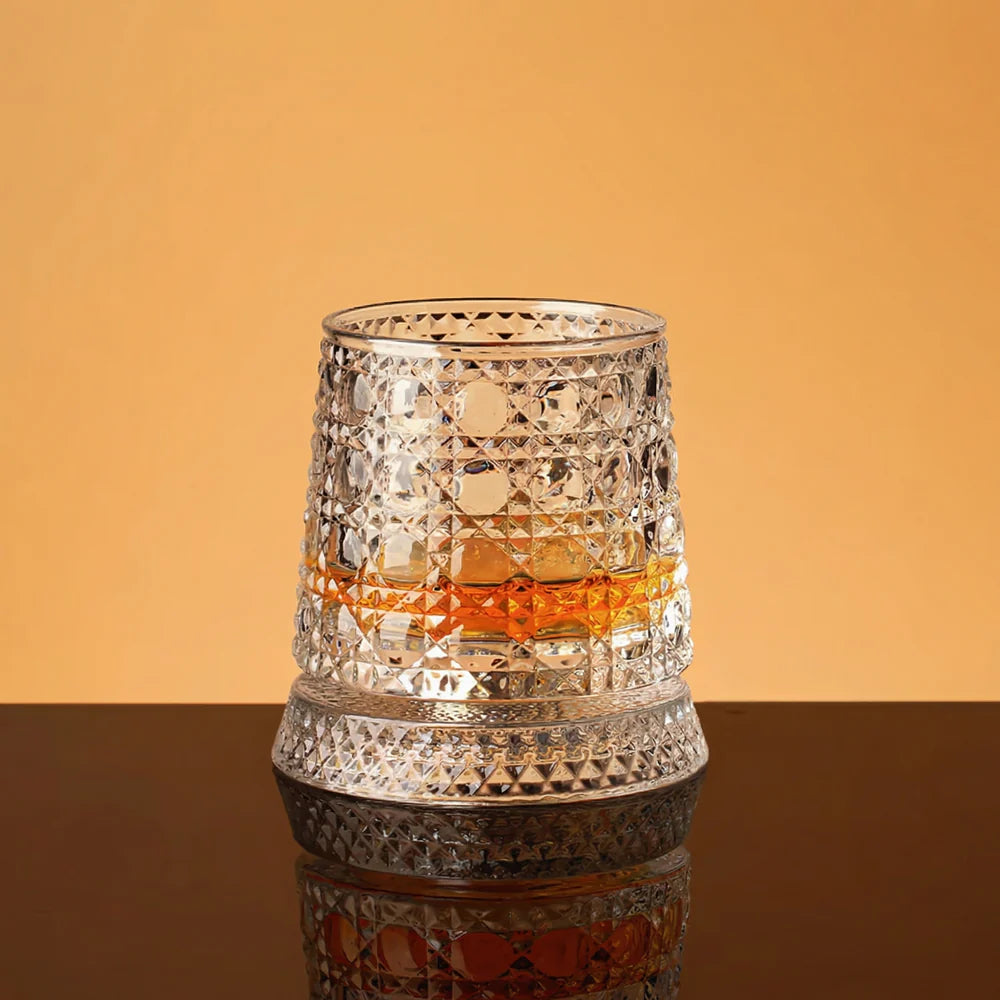 TwistSip™ Rotating Whiskey Glass