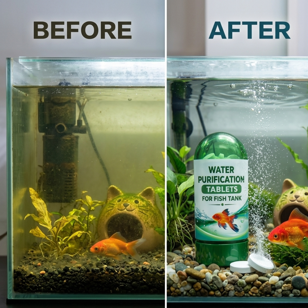 Aquarium purification Tablets