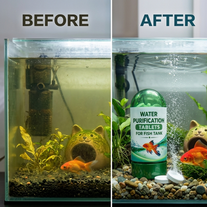 Aquarium purification Tablets