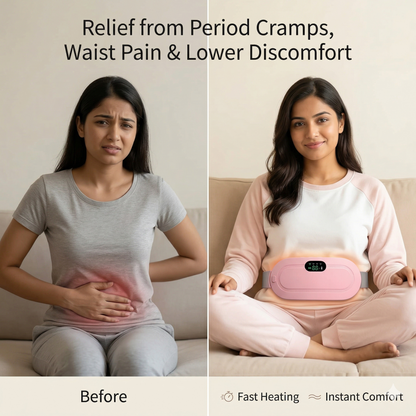 CrampGo™ – Gentle Relief Heating Massager