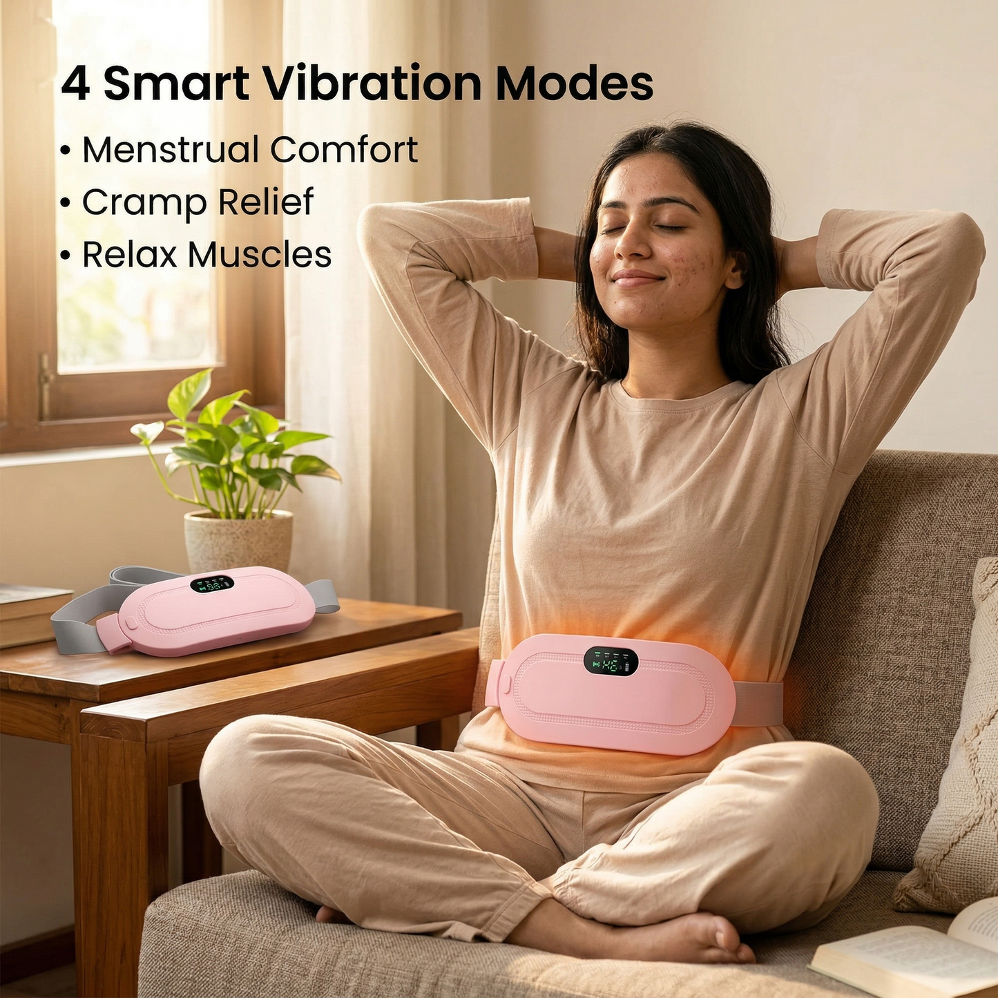 CrampGo™ – Gentle Relief Heating Massager
