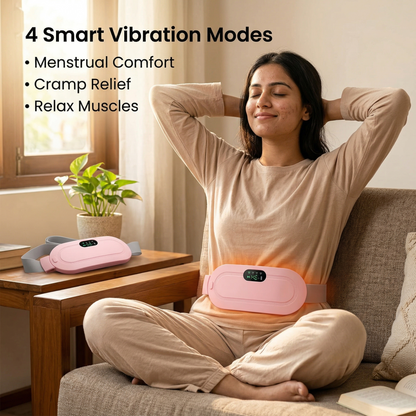 CrampGo™ – Gentle Relief Heating Massager