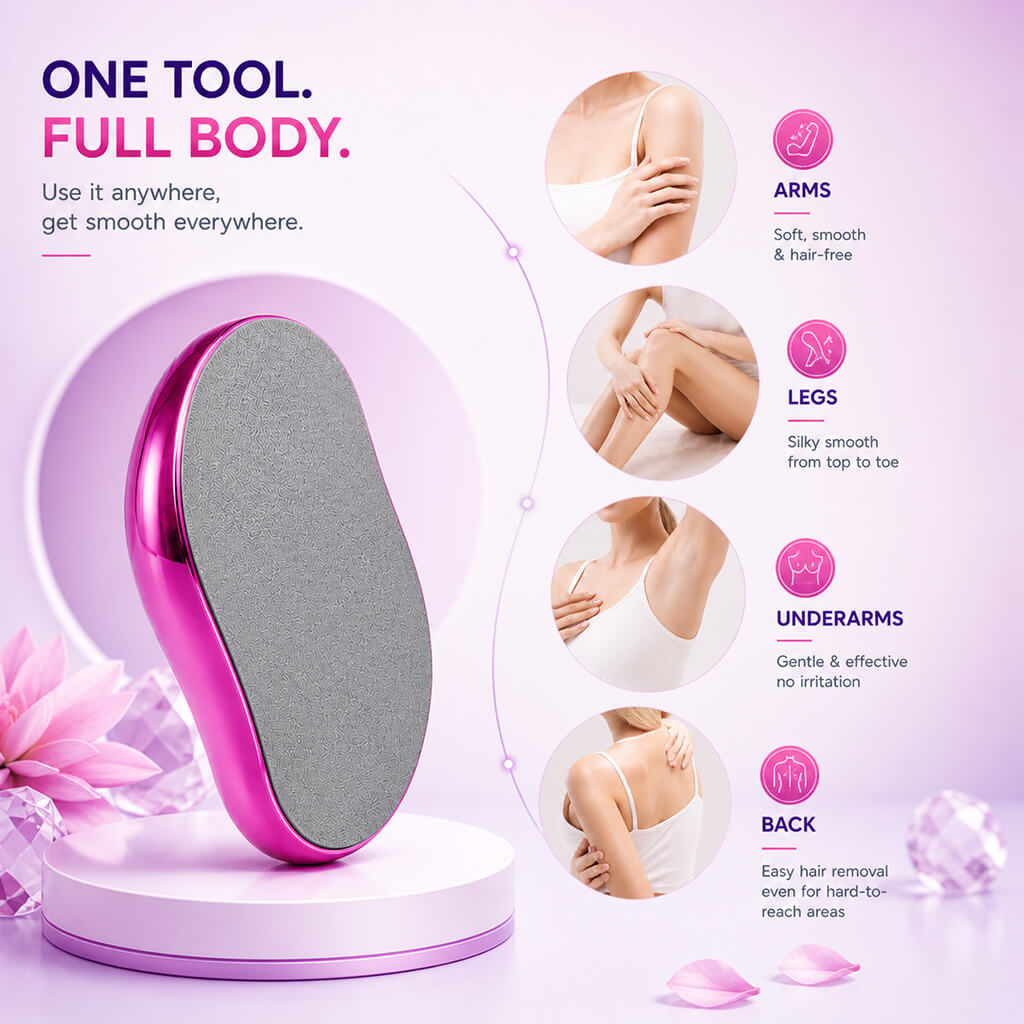 Silk Swipe™ - Crystal Hair Eraser