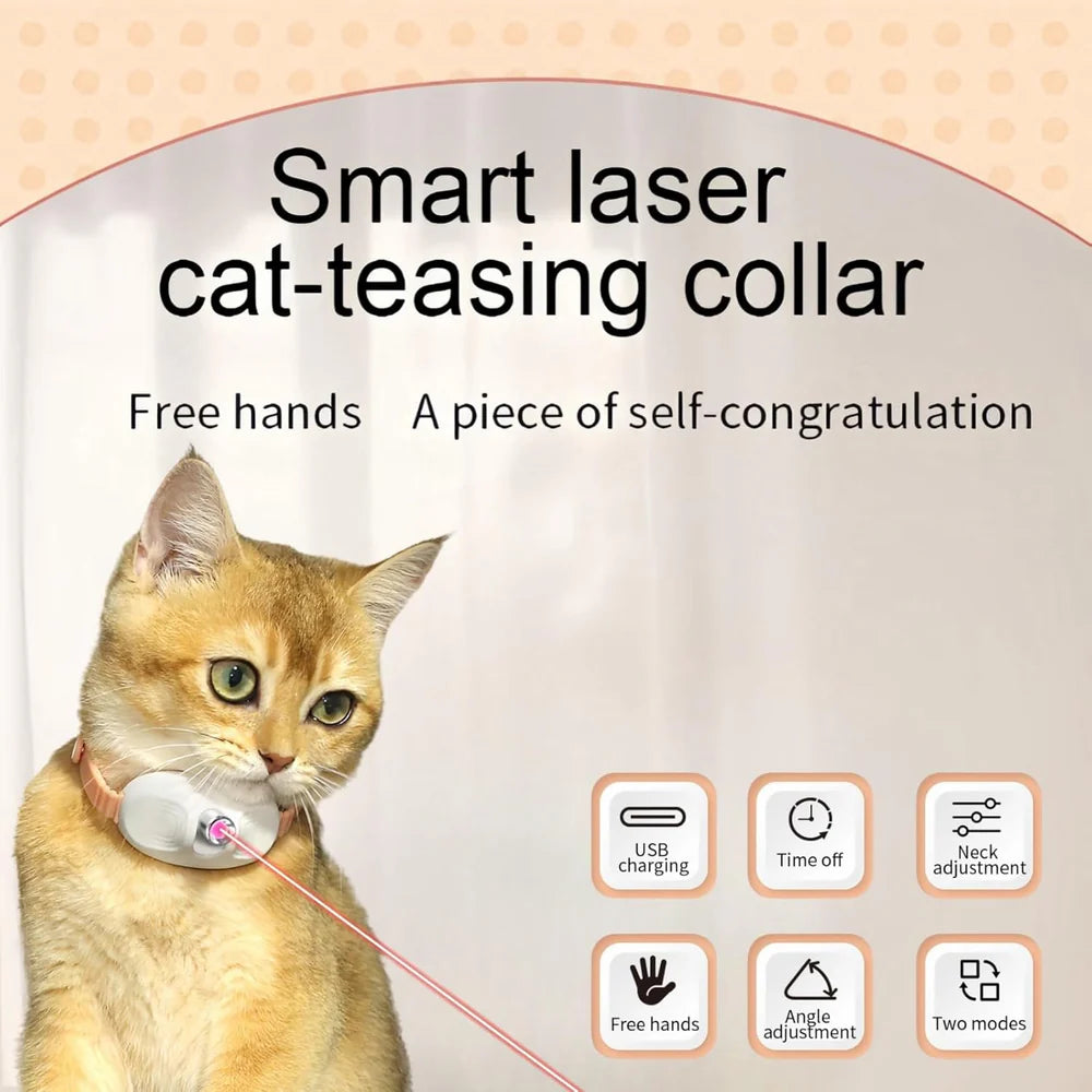 KittyChase™ - Laser Collar Pet Toy