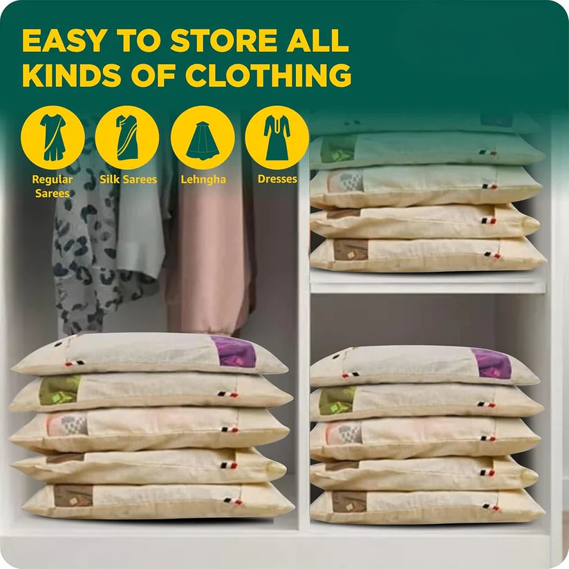 Premium Cotton Saree Covers