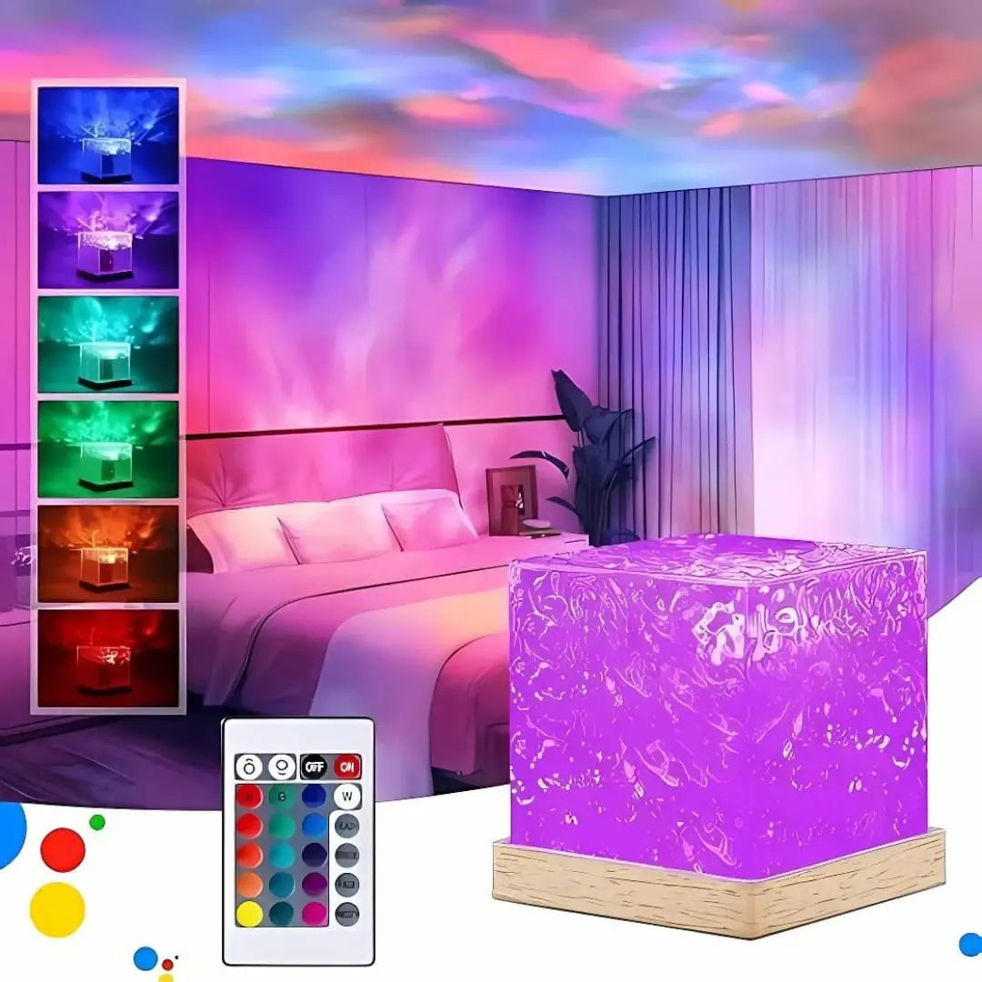 AquaGlow™ 3D Ocean Wave Projector