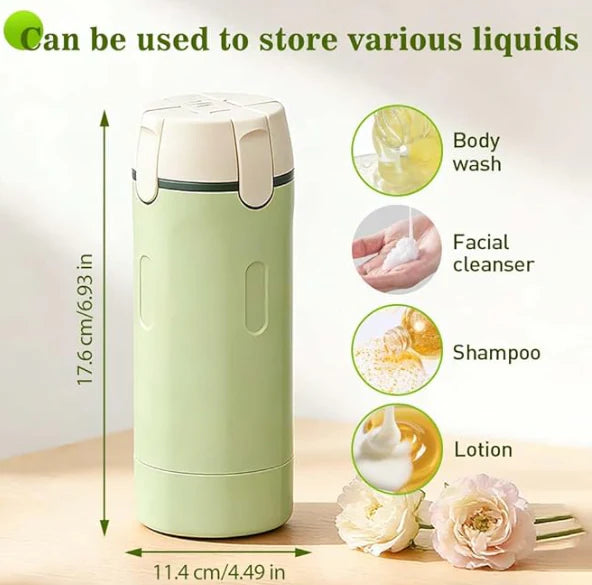 LuxePort™ 4-in-1 Travel Bottle Kit