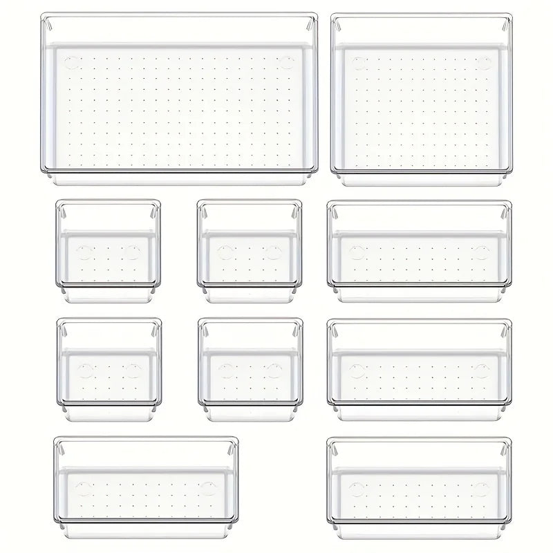 SortTray | Clear Drawer Organizer Tray