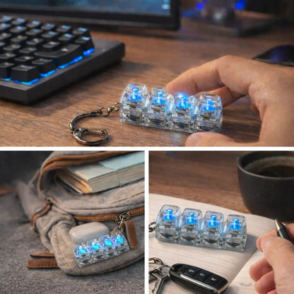 ClickAura™ - Portable Stress Relief Mechanical key chain